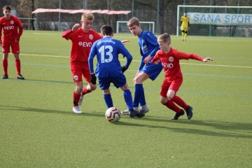 U14 mit knappem Testspielerfolg U14 mit knappem Testspielerfolg