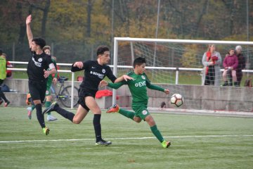 U14 unterliegt bei der U15 von RW Walldorf Samstag, den 04.11.2017 U14 unterliegt bei der U15 von RW Walldorf Samstag, den 04.11.2017