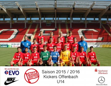 Mannschaftsfoto Saison 2015/2016 U14 Mannschaftsfoto Saison 2015/2016 U14
